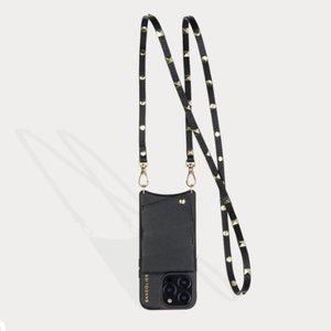 **NEW** Bandolier Pebble Leather - Side Slot Crossbody + Zip Pouch (13 Pro Max)